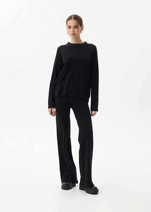 Трикотажный комплект в цвете black - 9568-252