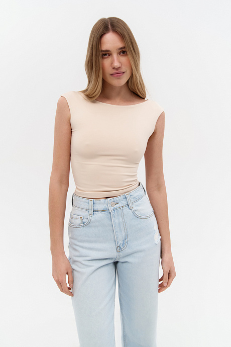 Базовая майка в цвете milk - 3608-13