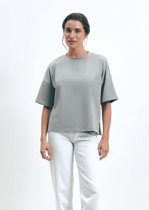 Футболка в цвете mineral grey - 3310-37