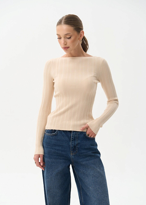 Джемпер в цвете natural - 2103-326