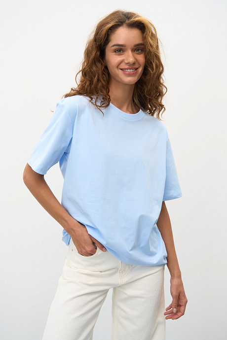 Футболка в цвете blue - 3301-120