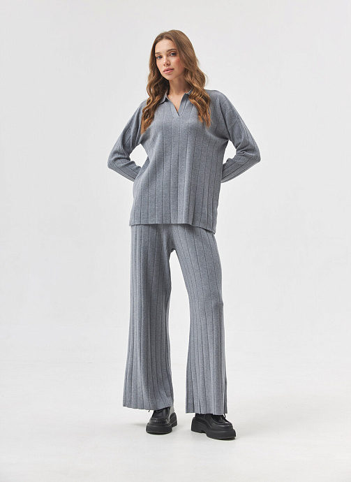 Костюм Polo в широкий рубчик в цвете grey - 9569-81037