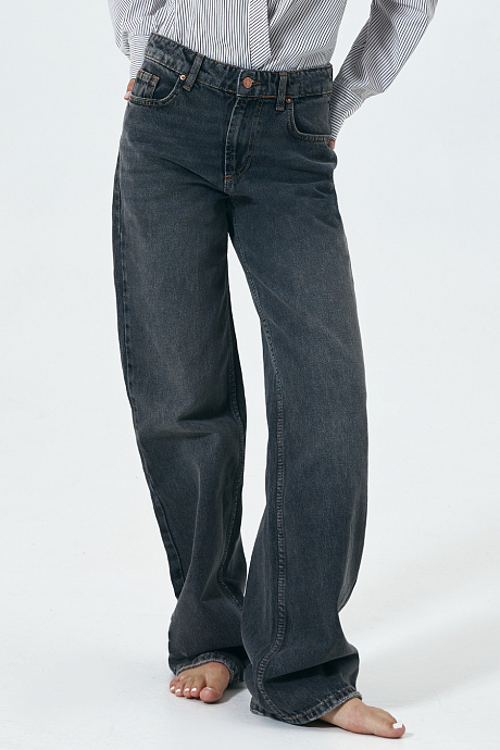 Джинсы STRAIGHT, grey - 7030