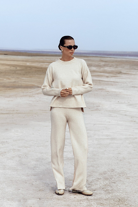 Трикотажный комплект в цвете beige - 9568-17447