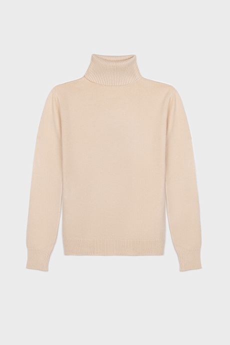 Базовый гольф водолазка, natural - 1838-14642